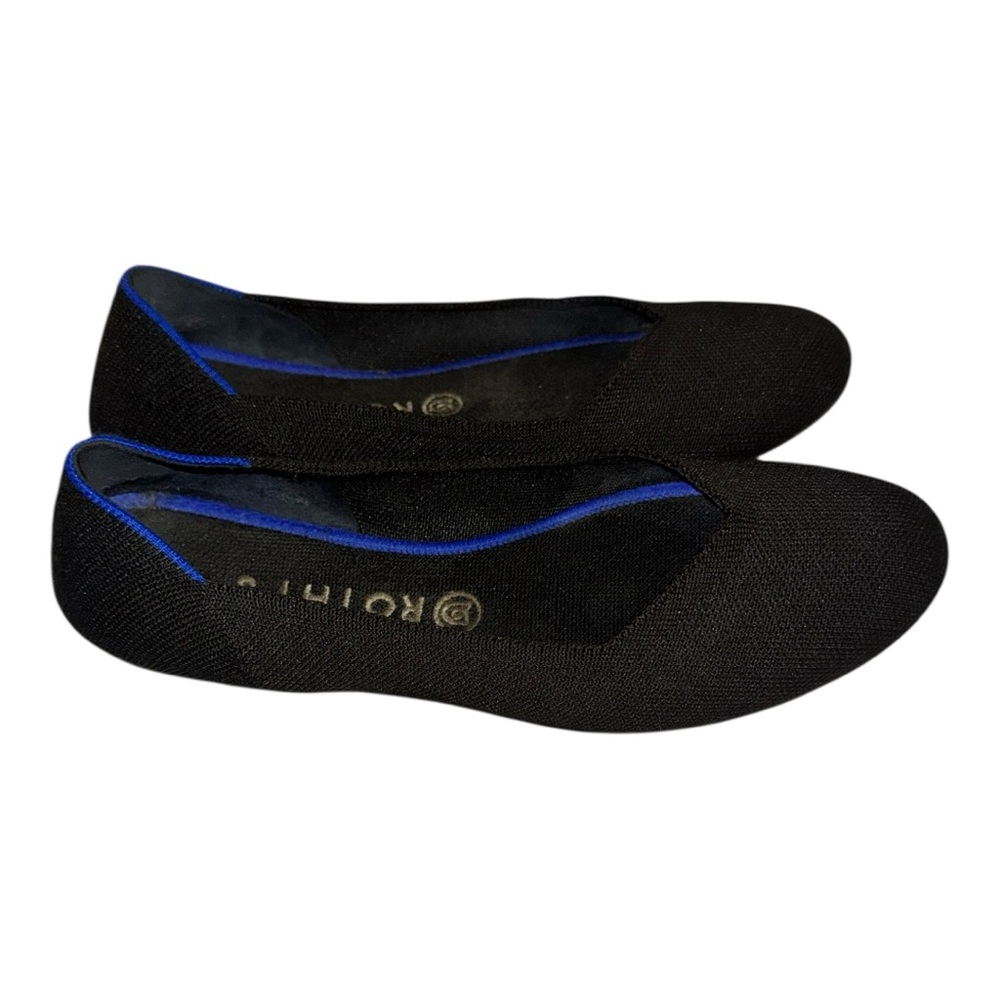 Rothy’s Women’s The Flat Round Toe in Black Size 10 EUC - Picture 6 of 13